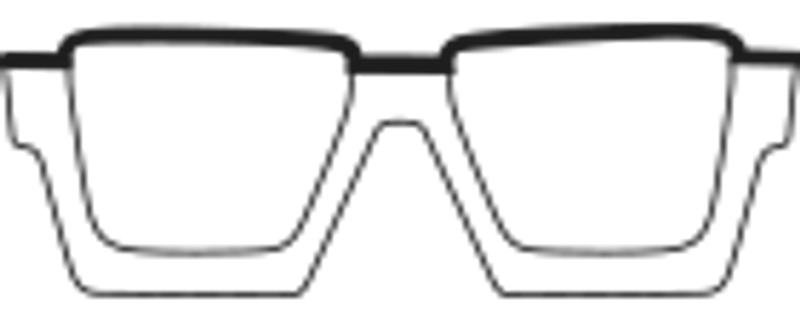 Dardhan is a minimalist square silhouette half-rimmed glasses