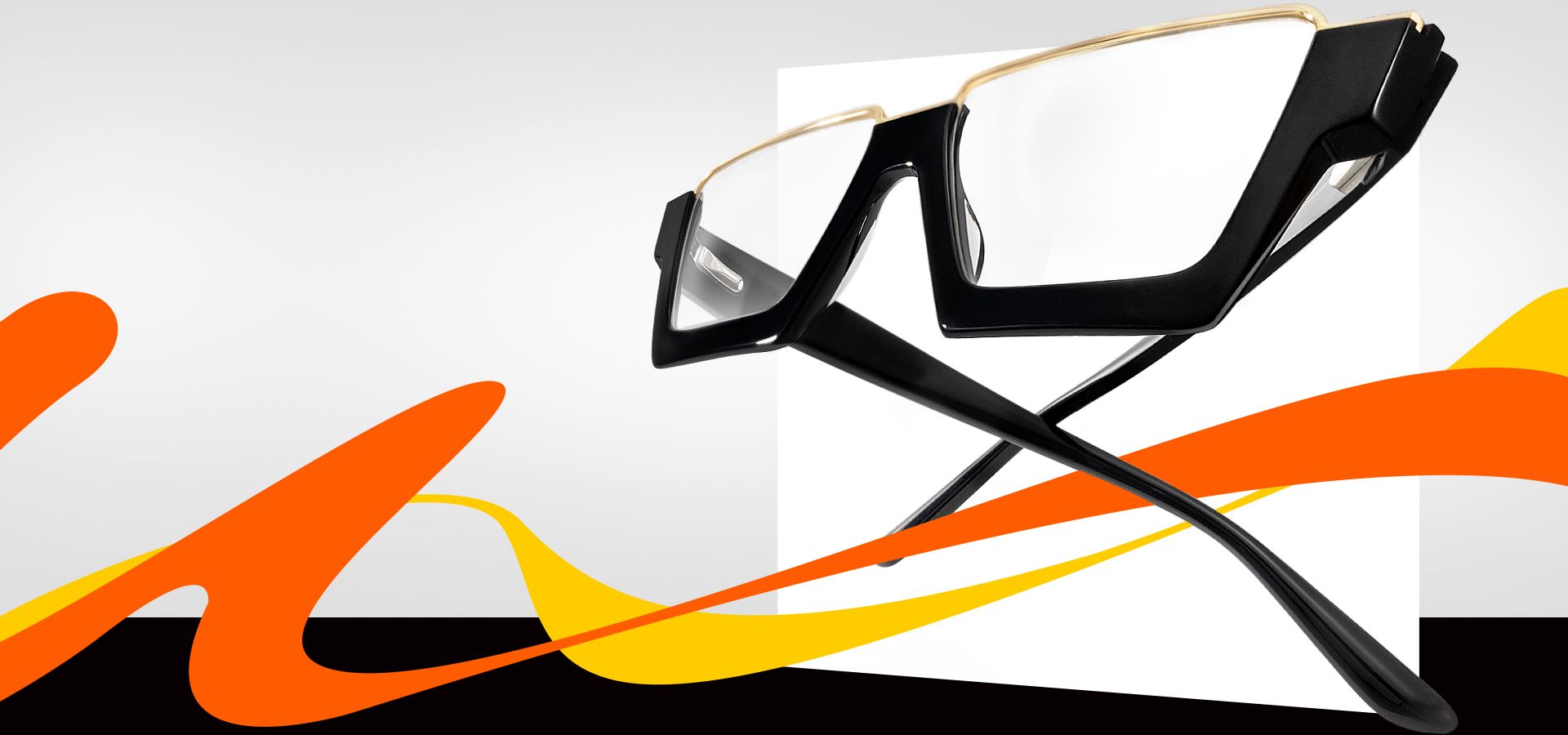 Your style will be never limited with Vooglam's uniquely designed half frame glasses.  This collection of frame designs emphasizes creativity and freedom.  Paired with bold makeup and fashionable outfits, you can confidently show the innovation and breakthrough spirit of half-rim glasses.  The overall aesthetic of the half-frame is modern, artistic, and visually appealing.