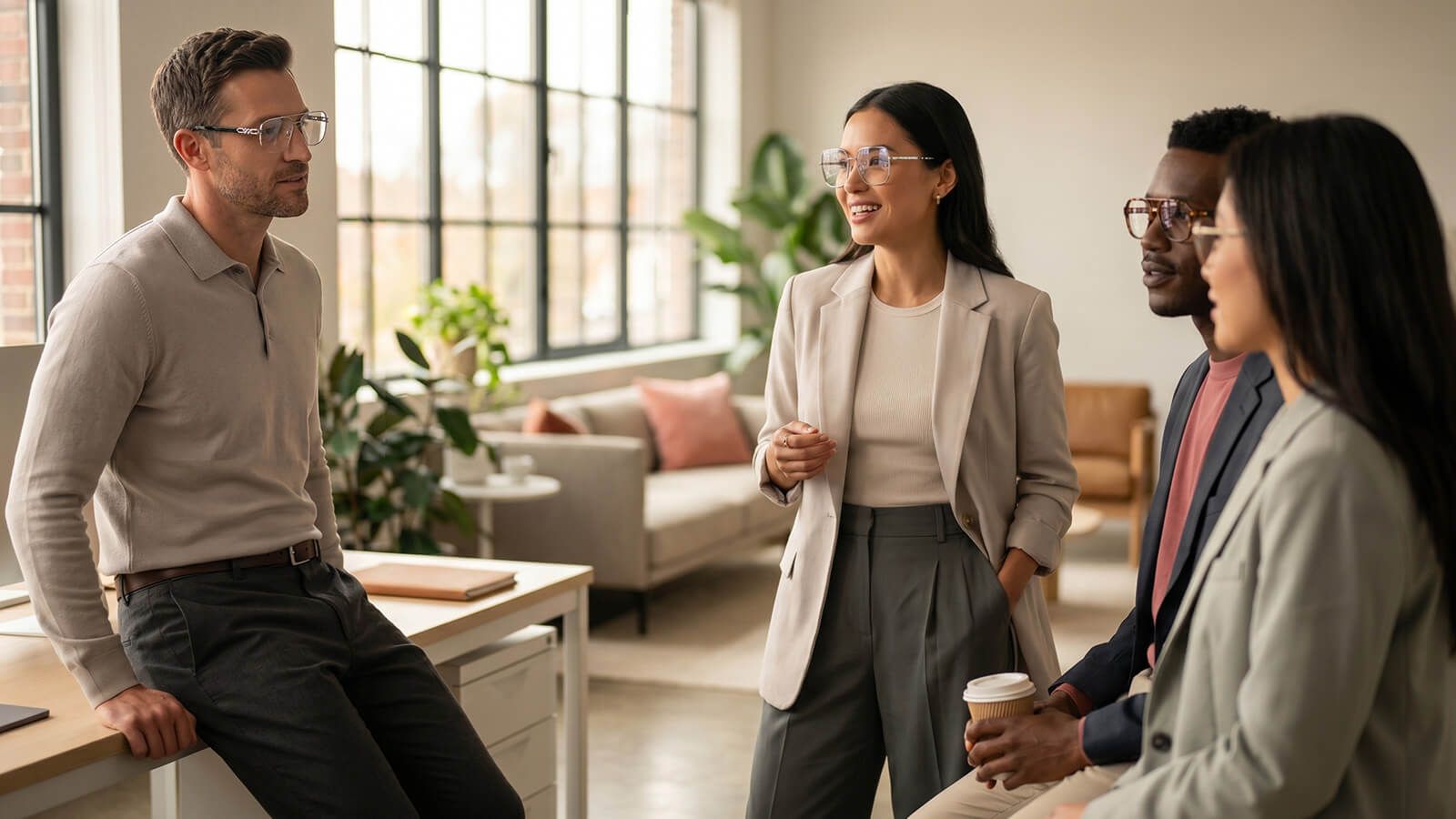 Elevating Casual Work Outfits: Stylish Office Glasses Guide