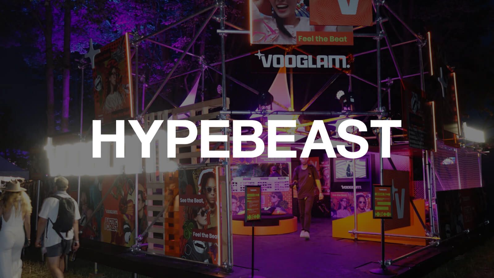 Vooglam Electric Forest Pop-Up: Cult Vision Eyewear