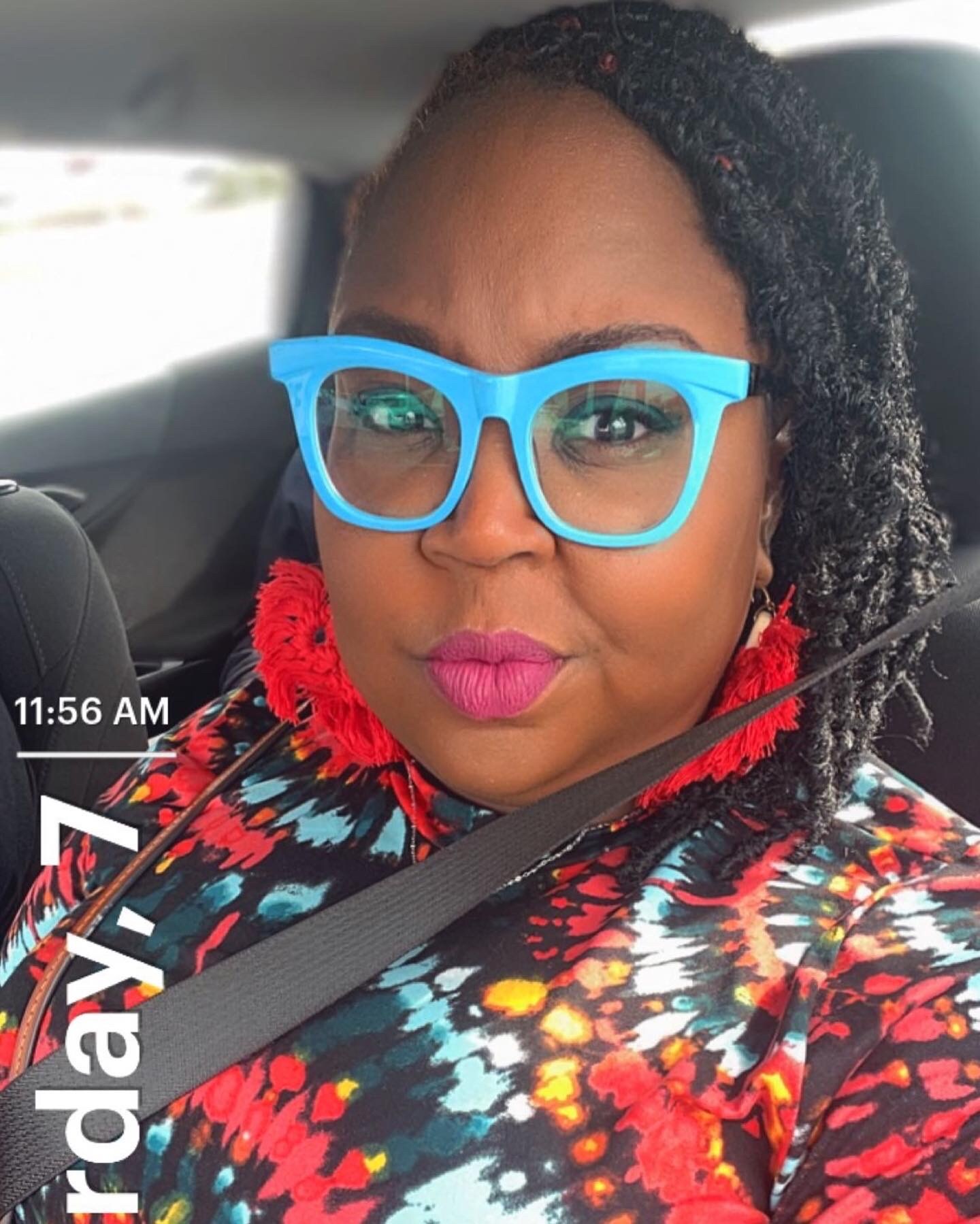 Jamaica Square Blue Eyeglasses Vooglam