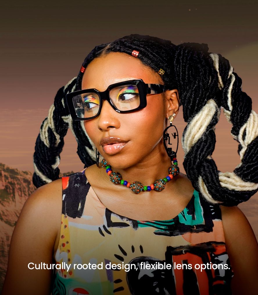 Iconic eyewear for culture explorer