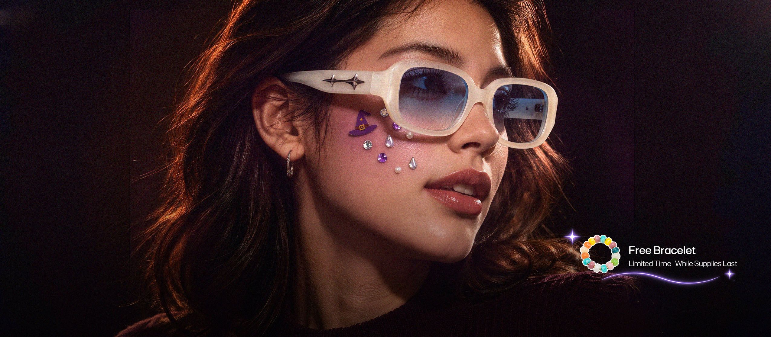 Vooglam Y2K Collection: Bright colored frames inspired by 2000s y2k style, designed for both wearable daily outfits and unique party wear