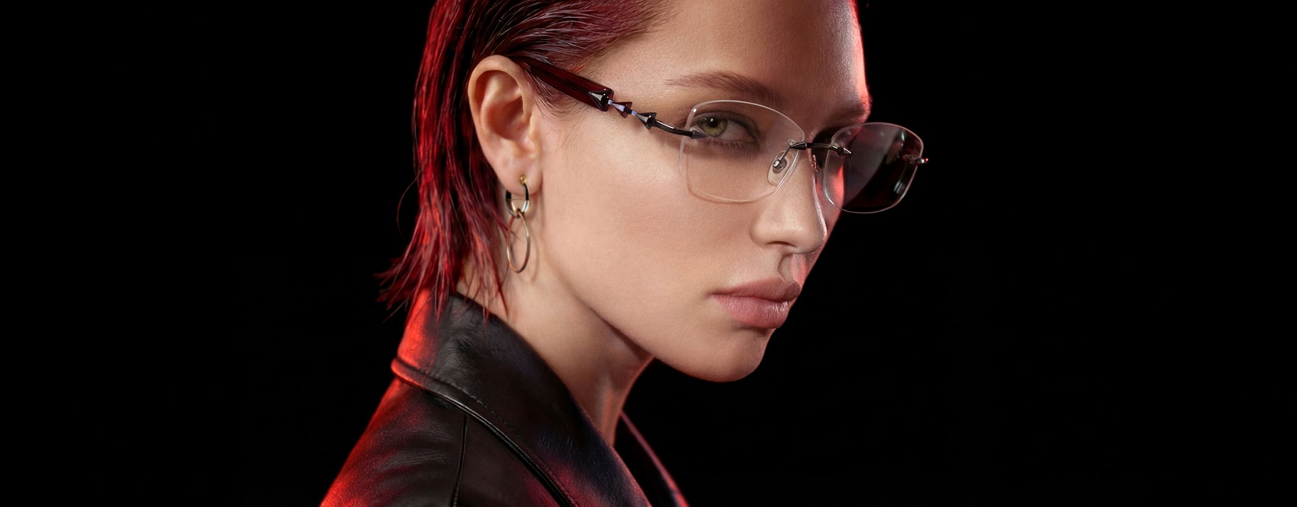 vooglam Bloody Opium black and red eyewear collection