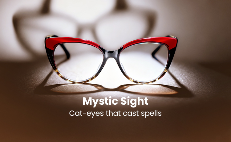 Langley - Cat Eye Purple Eyeglasses
