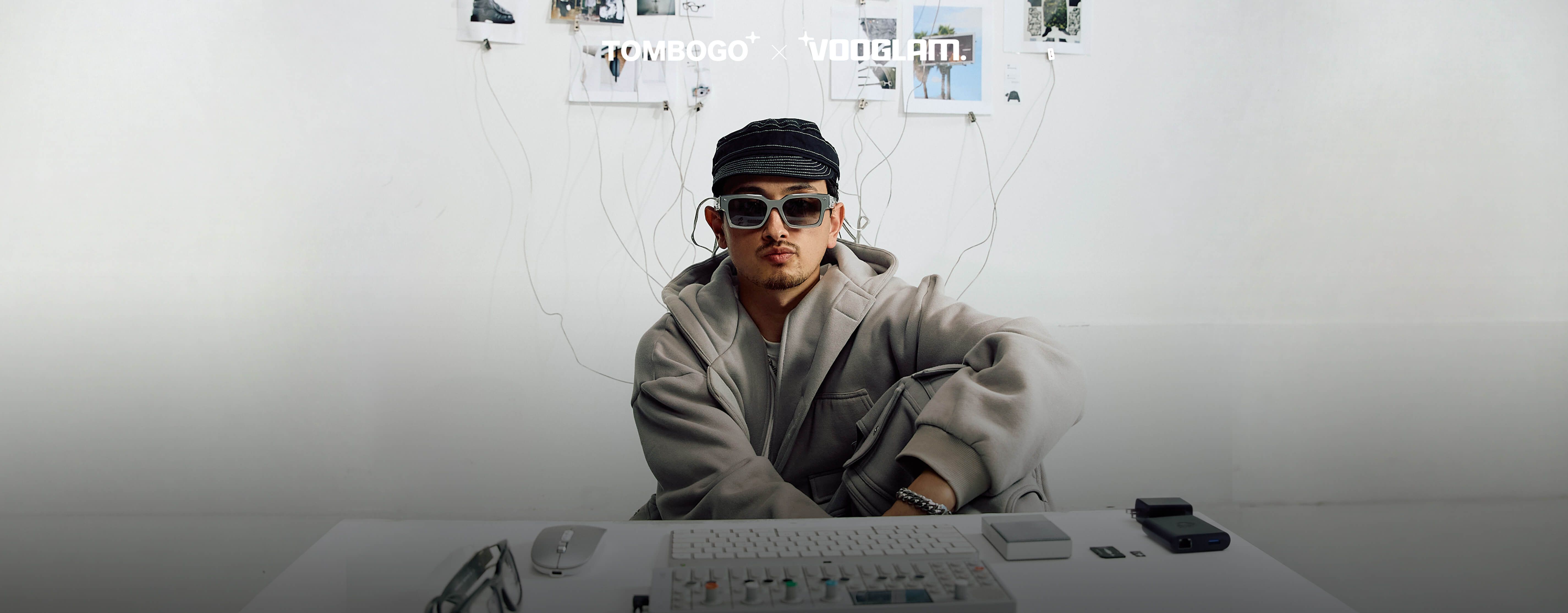 vooglam x tombogo limited designer collaboration: unique eyewear for streetwear
