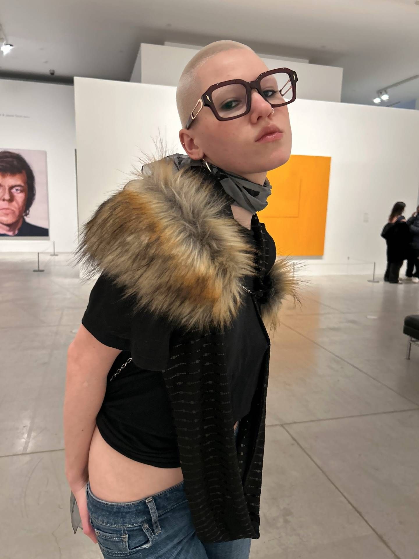 See the real world look of Sharp Statement Vooglam glasses