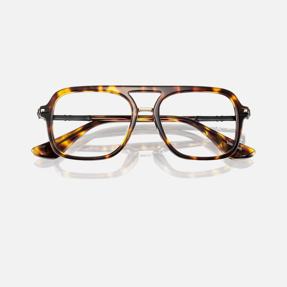 Discover all kinds of glasses shapes and shop Vooglam Avant-garde Aviator Glasses