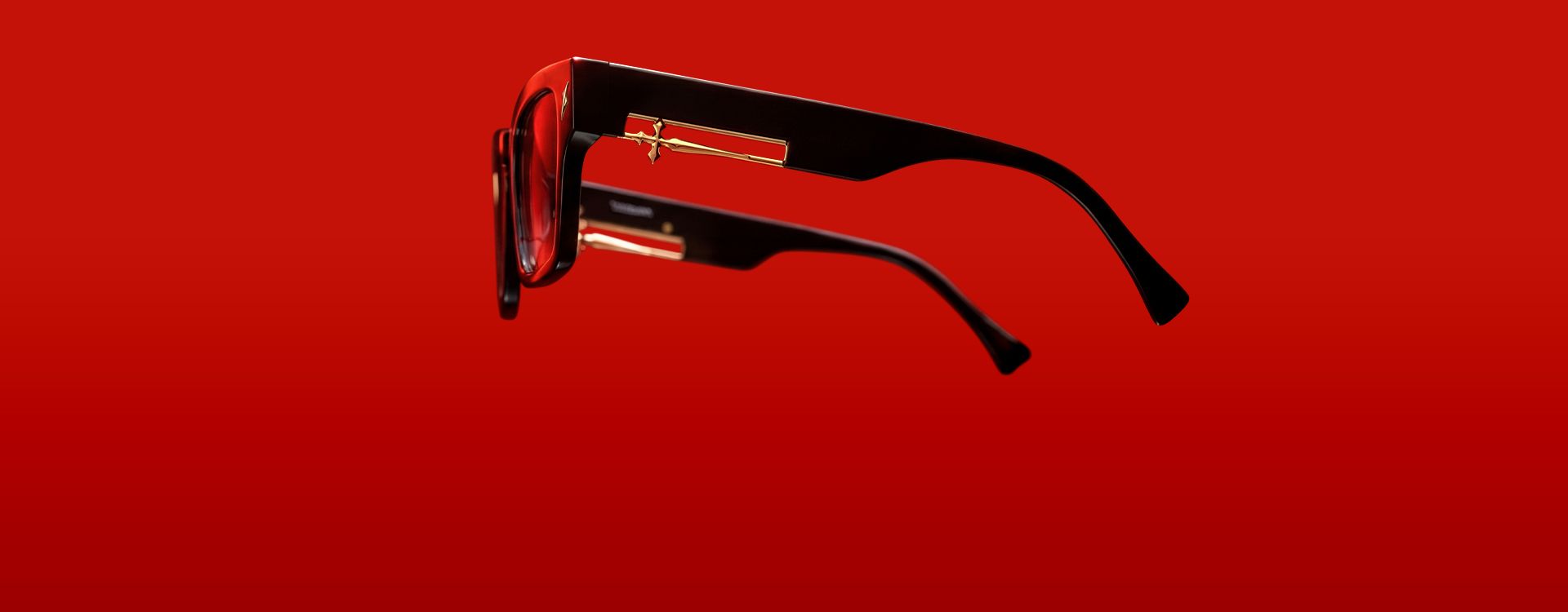 vooglam Bloody Opium black and red eyewear collection