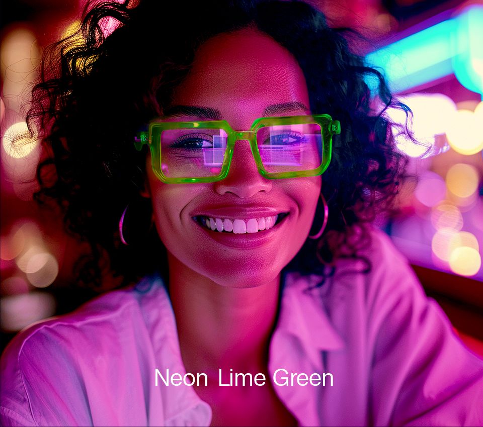 Neon Art with Urban Life