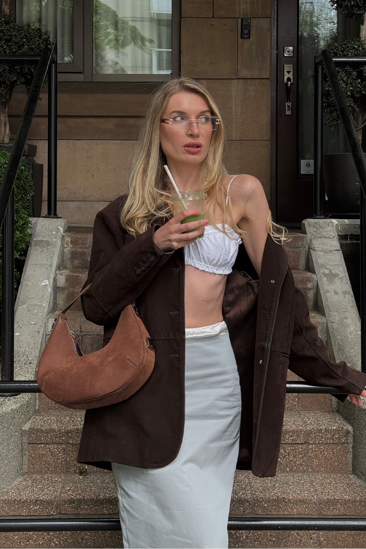 See the real world look of Gilded Detail Vooglam glasses
