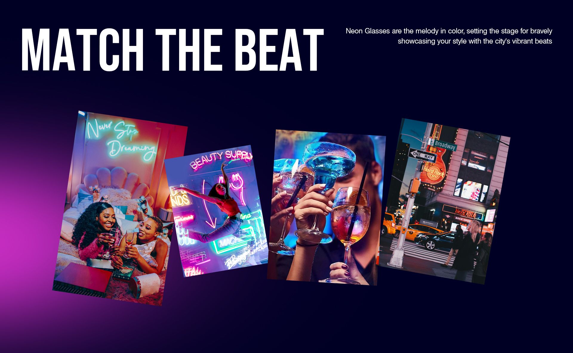 Neon Art with Urban Life