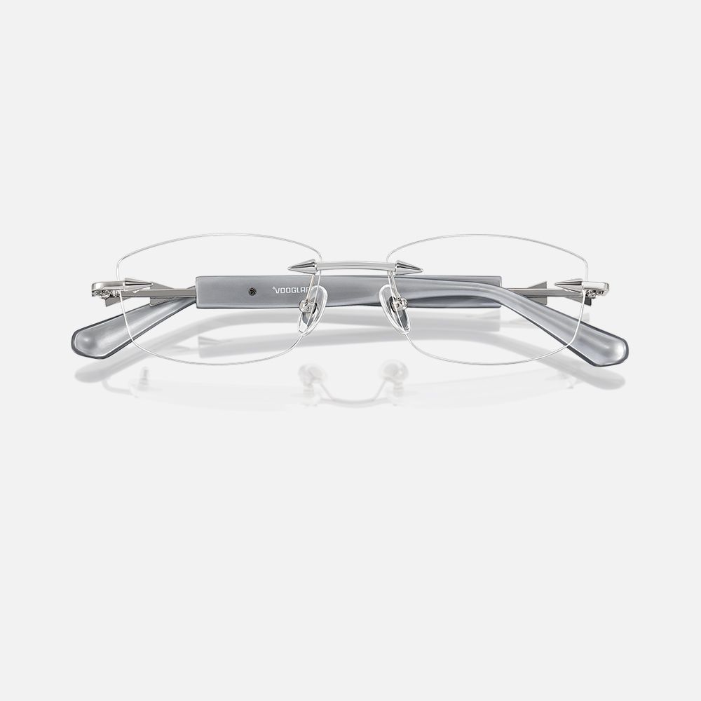 Discover all kinds of glasses shapes and shop Vooglam Avant-garde Rectangle Glasses