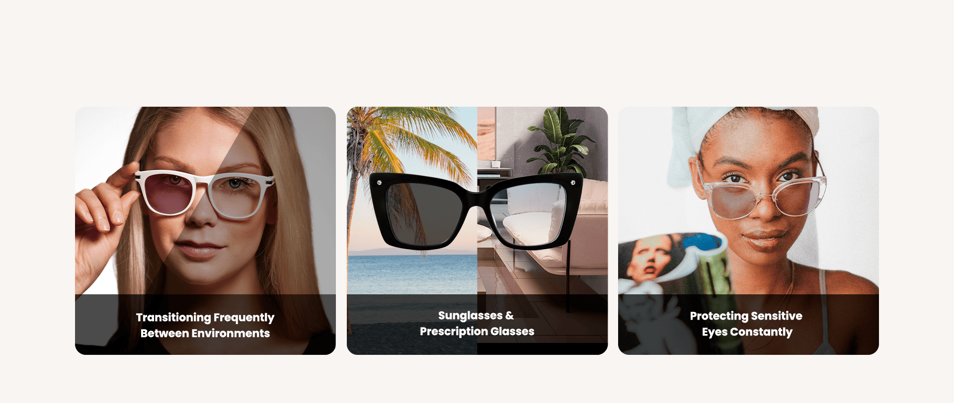 photochromic lenses - Vooglam Unique Prescription Eyeglasses