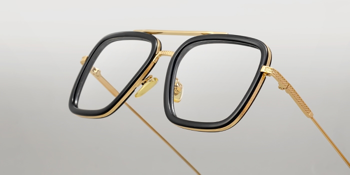 Glasses wtih edgy aesthetic, perfect for making a statement
