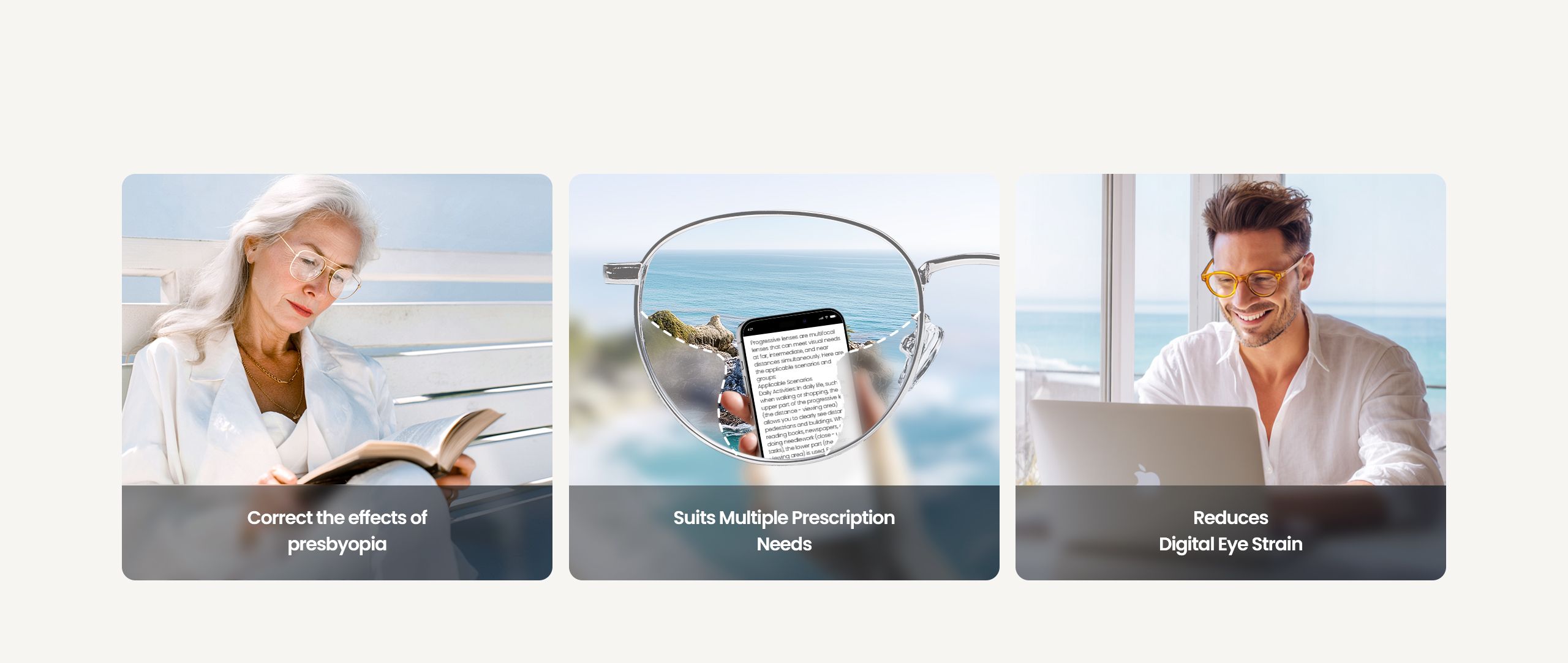 Progressive Lenses for Muti Vision Needs