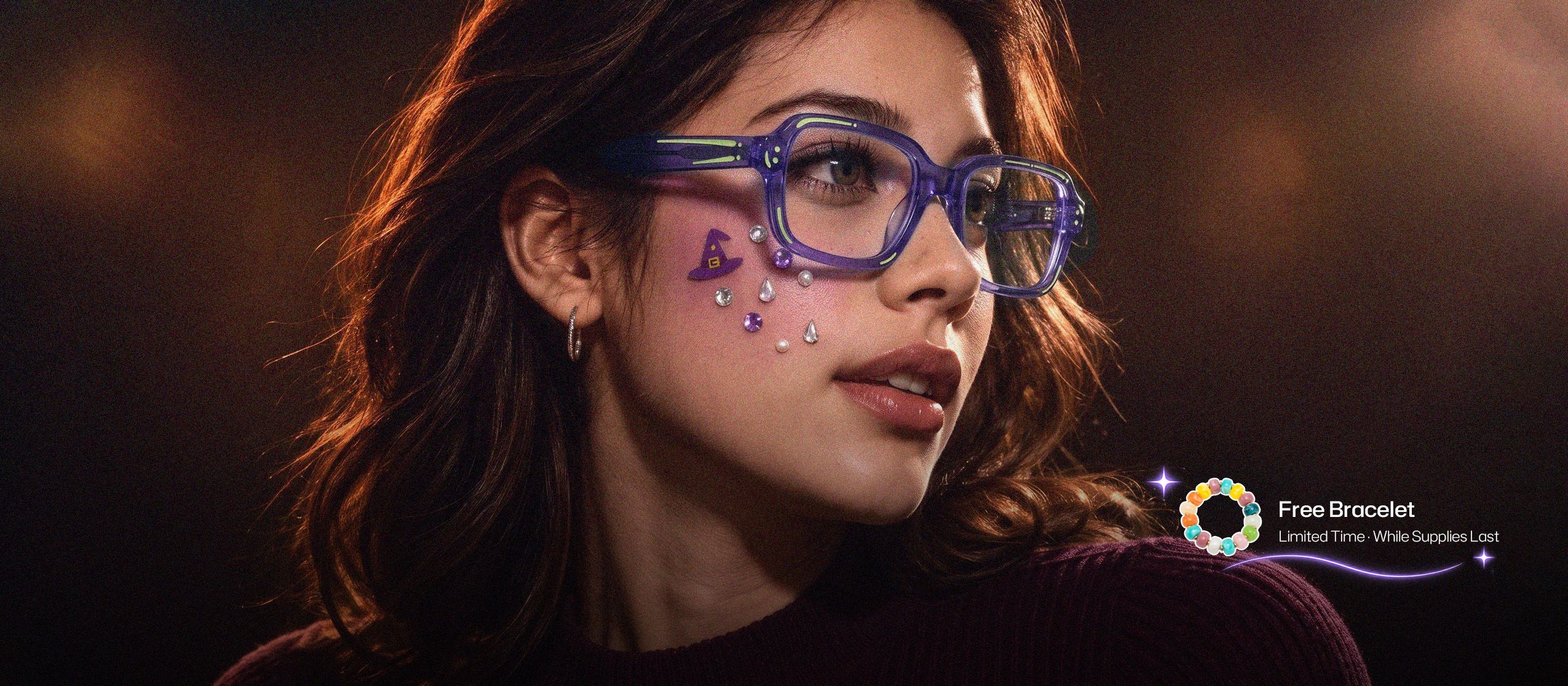 Vooglam Y2K Collection: Bright colored frames inspired by 2000s y2k style, designed for both wearable daily outfits and unique party wear