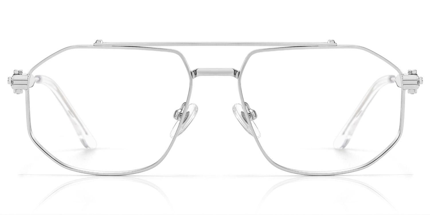 Discover all kinds of glasses shapes and shop Vooglam Avant-garde Aviator Glasses