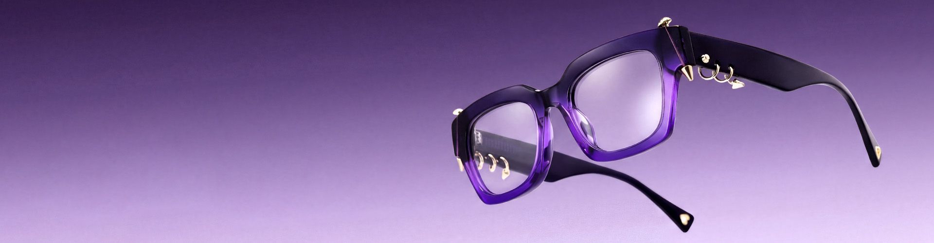 Dark Avant-Garde Glasses | Moody Monochromatic Eyewear