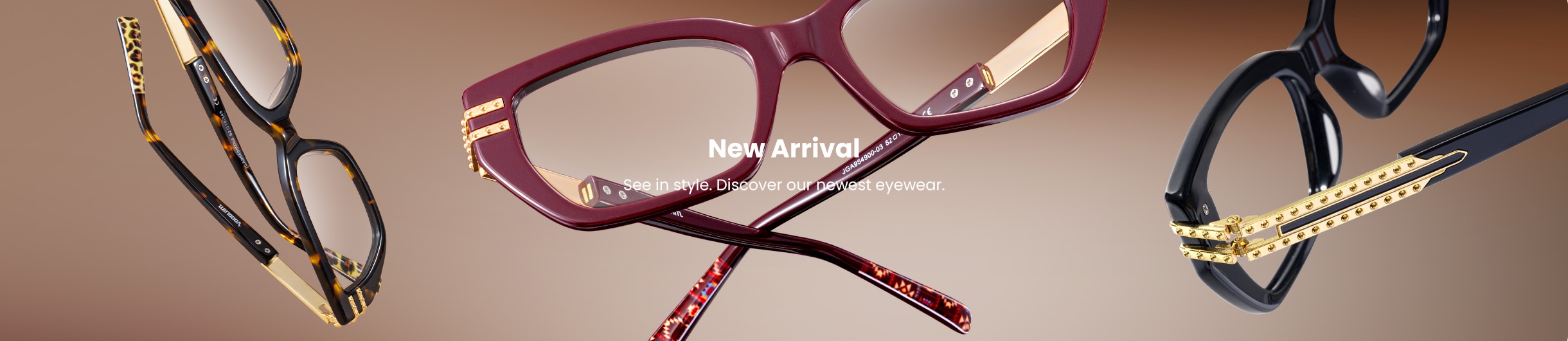 Discover the latest new glasses frames with trending eyewear styles. Find fashionable eyeglass frames perfect for any occasion or prescription.