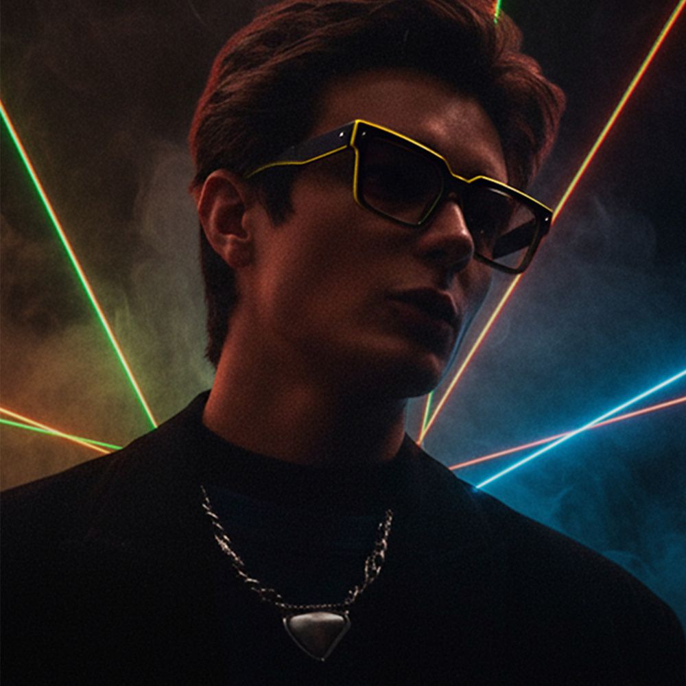 Vooglam Frame the Beat Collection: Unique eyeglasses collection designed for edm festivals and rave events