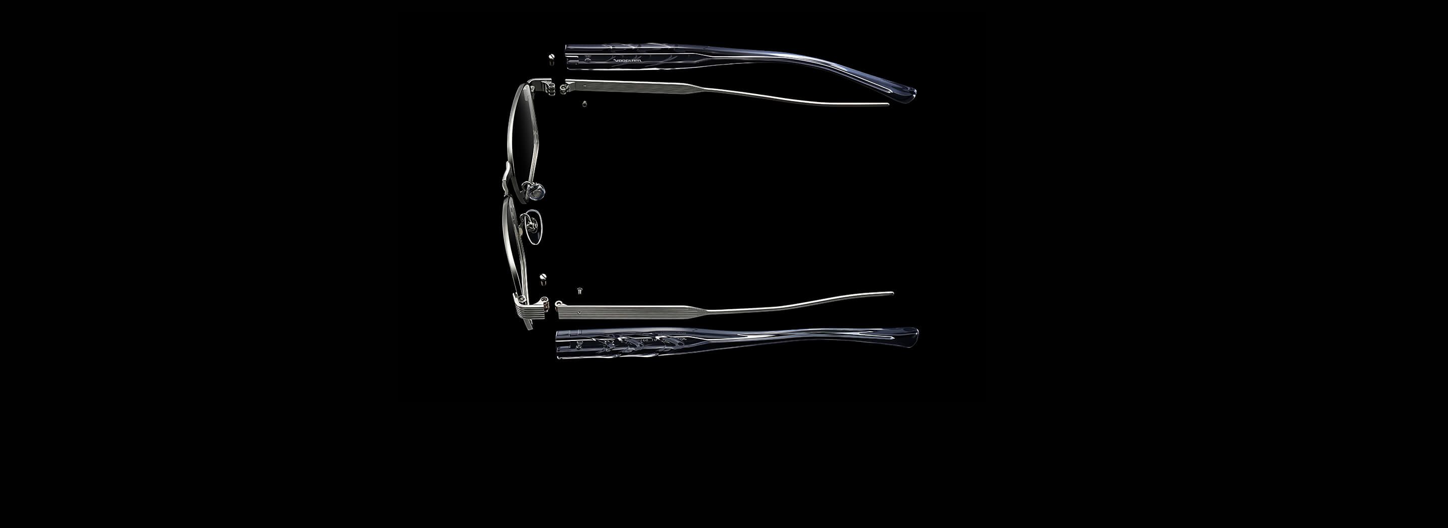 Minimalist daily glasses with Industrial hardware details
