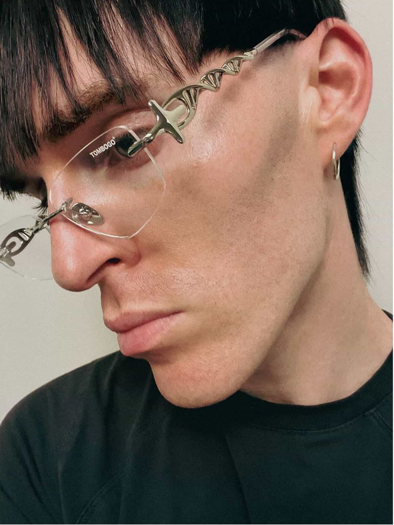 Vooglam designer glasses in real world: @judsonharmon street smart outfit with unique vooglam x tombogo glassesr
