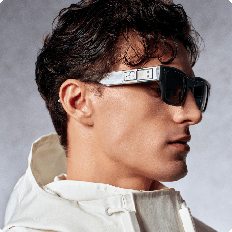 Vooglam X Tombogo avant garde glasses