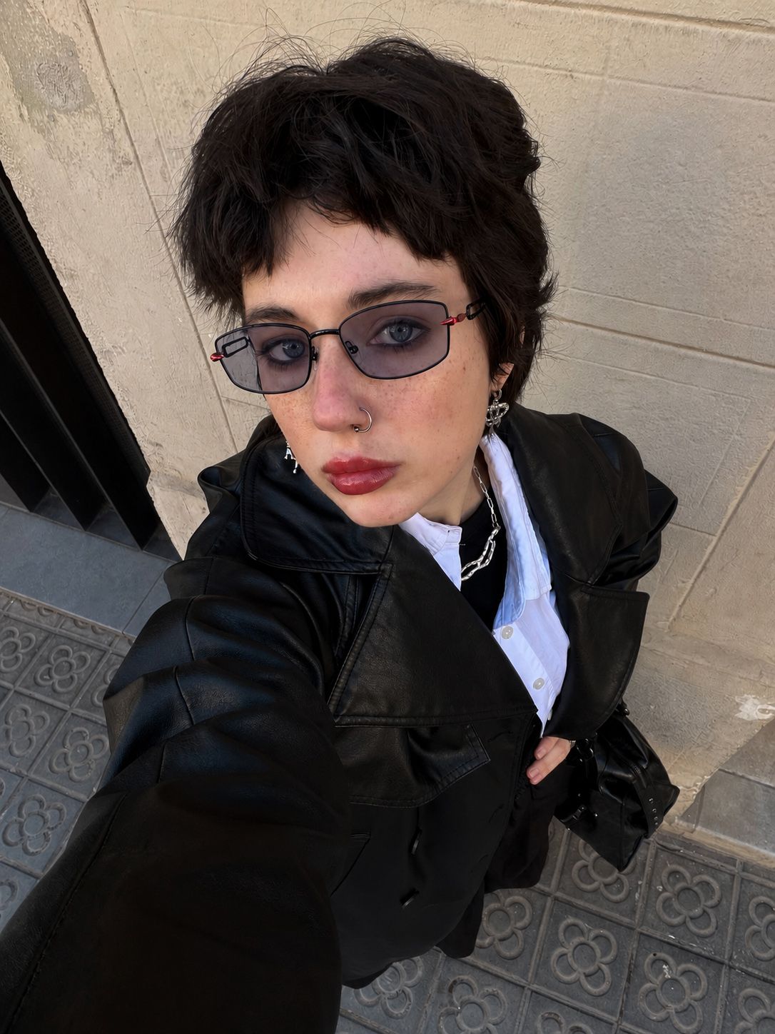 Vooglam designer glasses in real world: null street smart outfit with unique vooglam x tombogo glasses