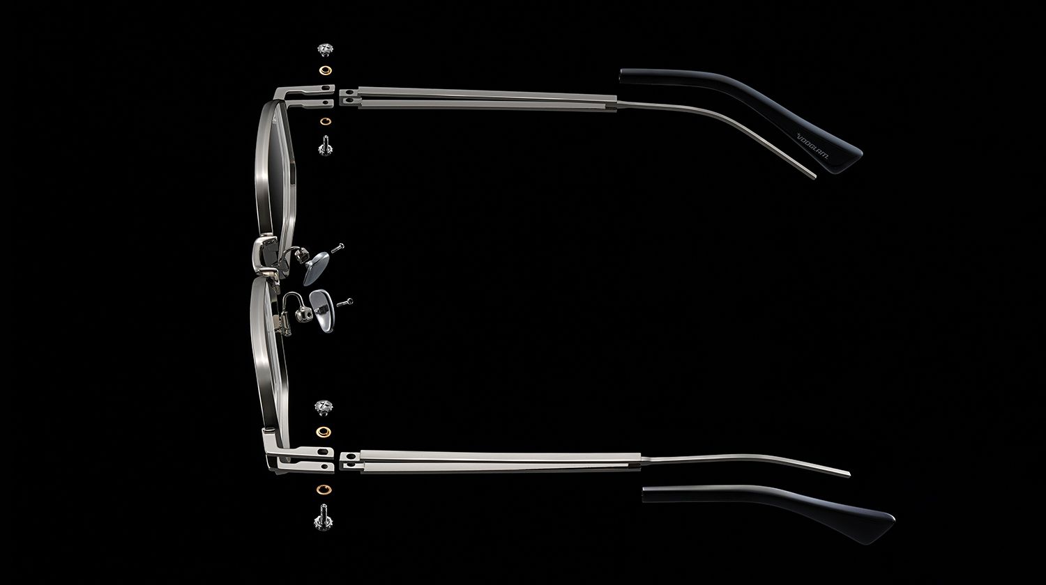 Vooglam Visible Engineer Collection: Minimalist daily glasses with unique hardware details