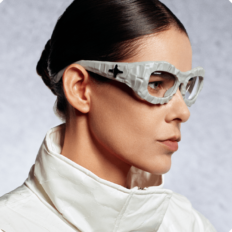 Vooglam X Tombogo avant garde glasses