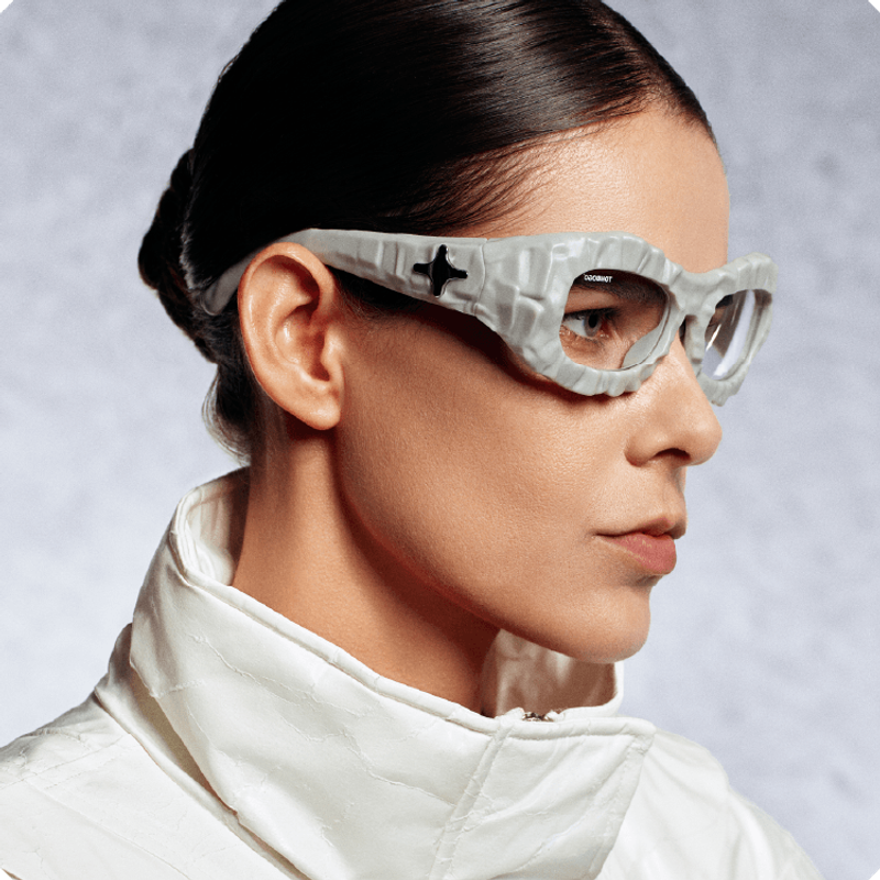 Vooglam X Tombogo avant garde glasses