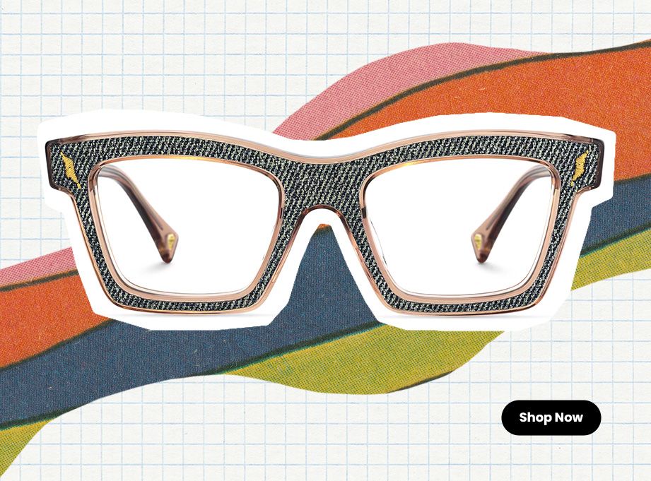 Stylized frame eyewear