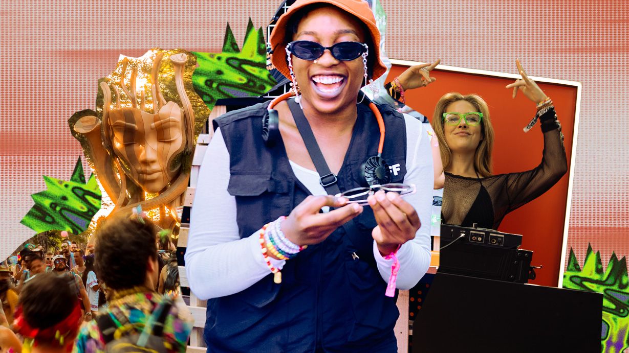 Featured curated Eyewear for Summer Festival.