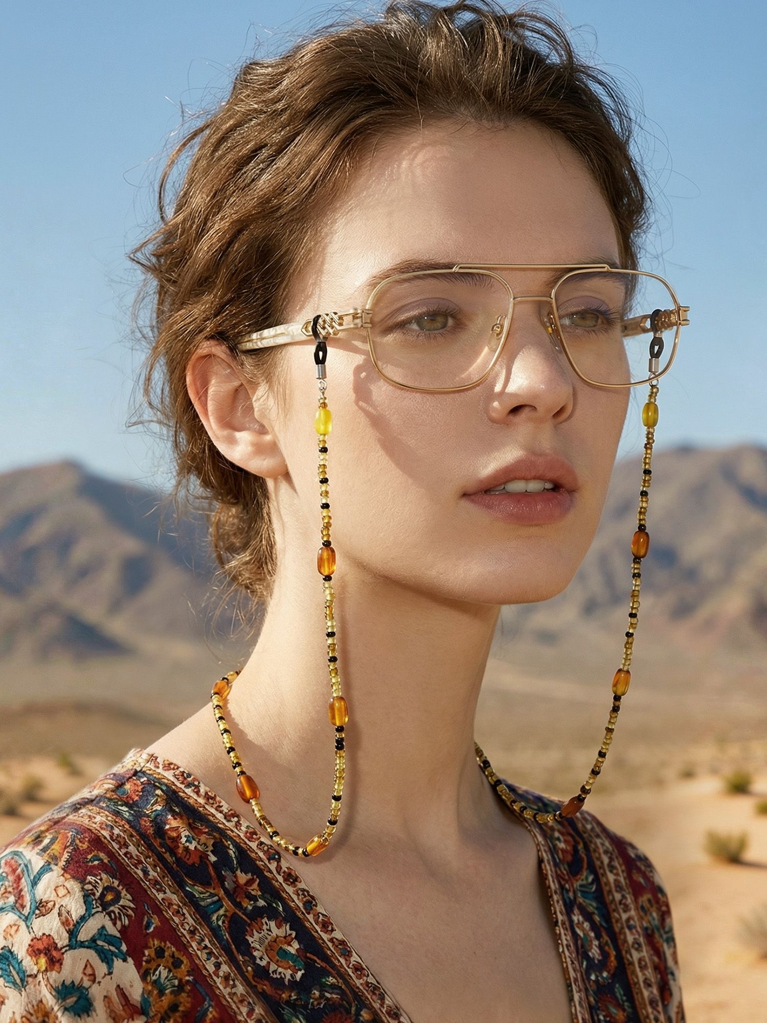 try Vooglam Moto Boho timeless aviator glasses Lacey for weekend escape and road trip