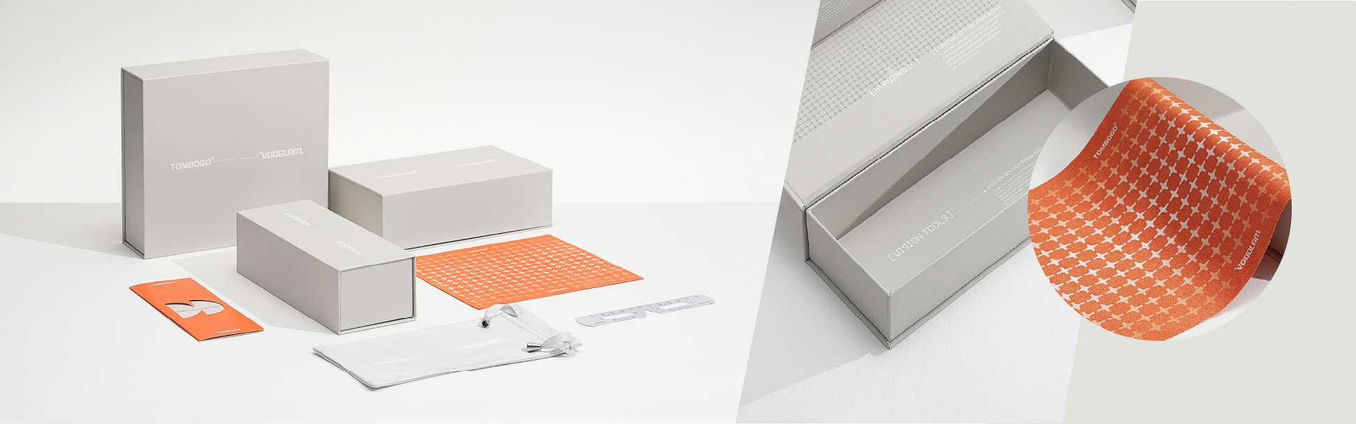 Package 1 for Vooglam X Tombogo glasses collaboration