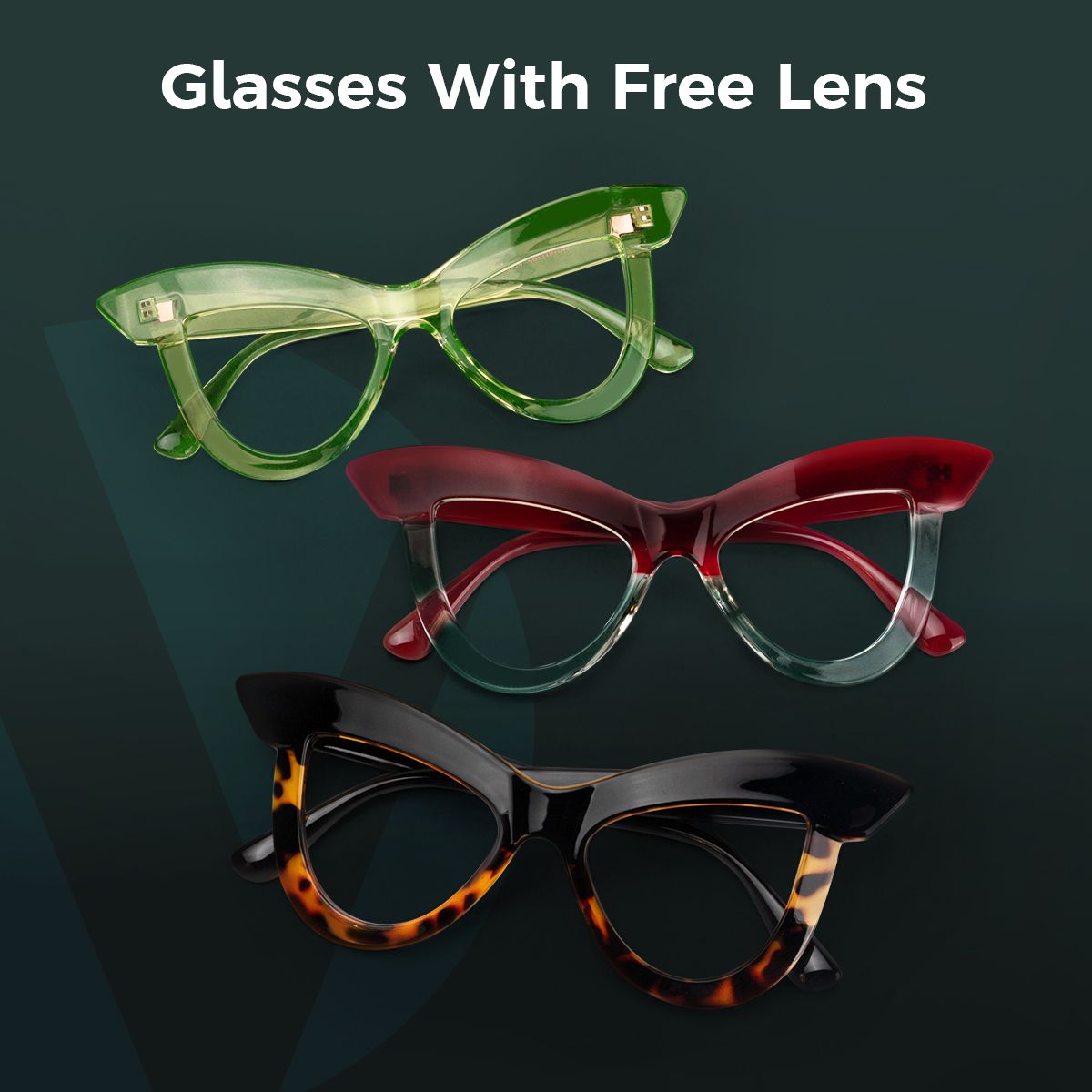 Can I get glasses with free lens?