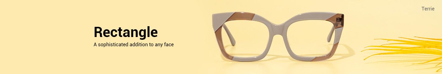 Rectangular glasses
