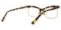 Orozco - Browline Tortoise Eyeglasses | Vooglam Side View
