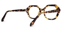 Maldonado - Geometric Tortoise Eyeglasses | Vooglam Side View