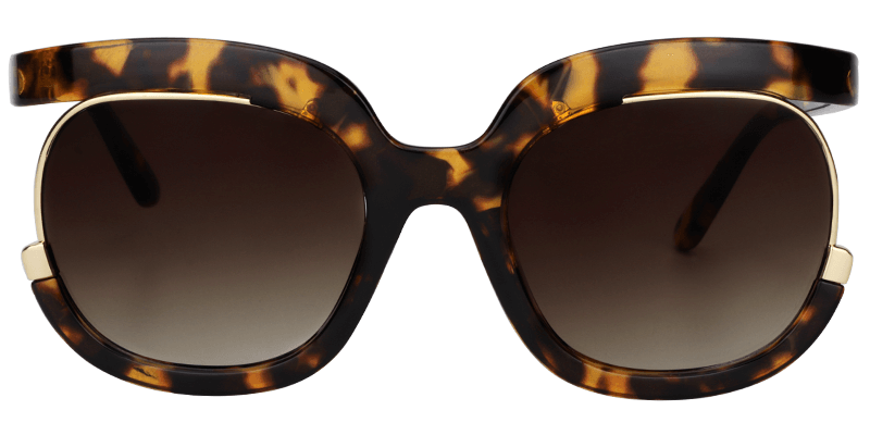 Edita - Round Tortoise Sunglasses product detail 2