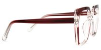 Miranda - Square Red Eyeglasses | Vooglam 