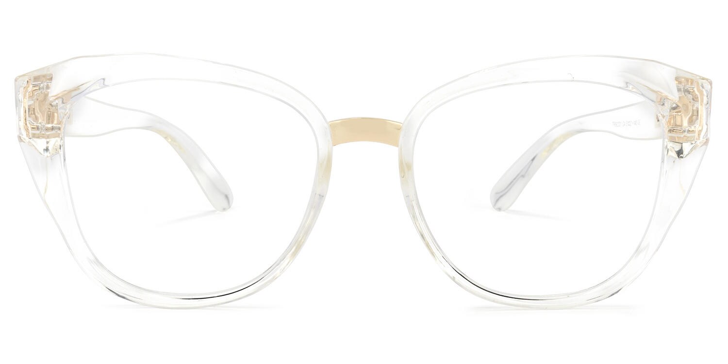 Xaviera - Cat Eye Crystal Eyeglasses - 1