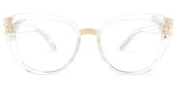 Xaviera - Cat Eye Crystal Eyeglasses - 1