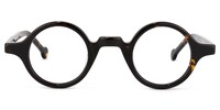 Gwendolen - Round Tortoise Eyeglasses - 1