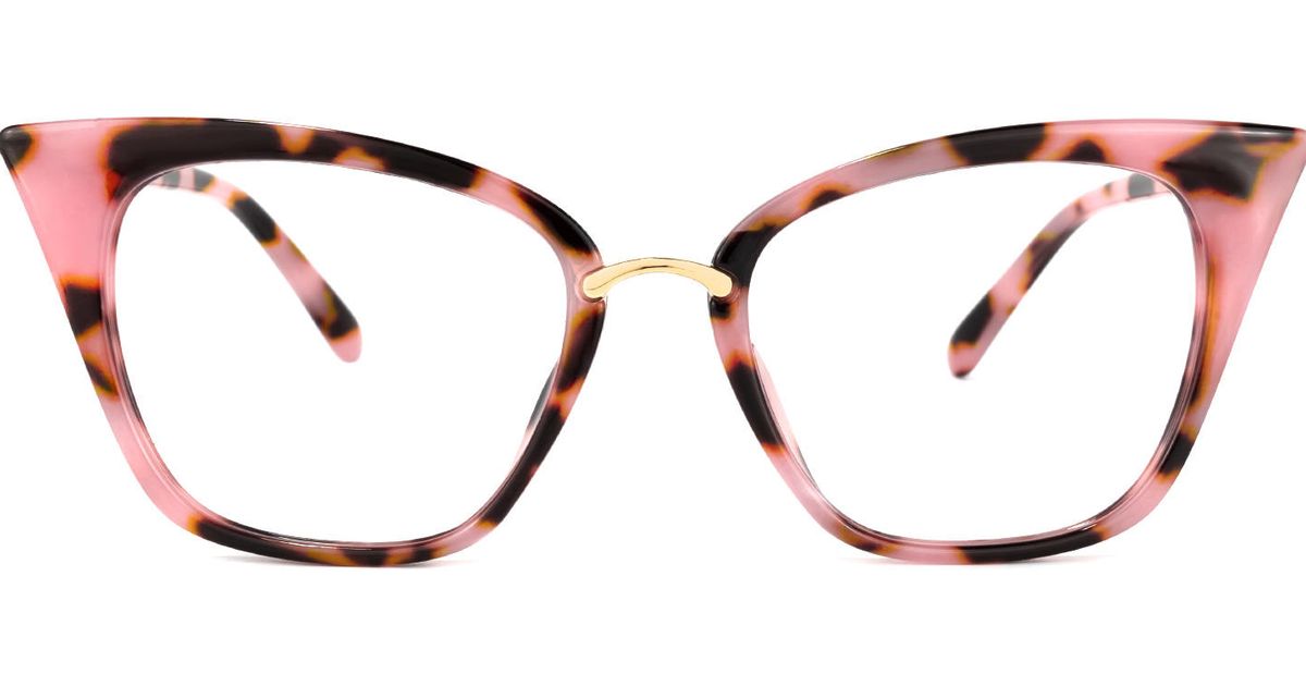 Heartland Women\'s Collection WC 2020-28. Eyeglasses Frames Pink Tortoise NWT Pink/Ivory Tortoise Hipster Acetate Round Eyeglasses - Rao main image 4