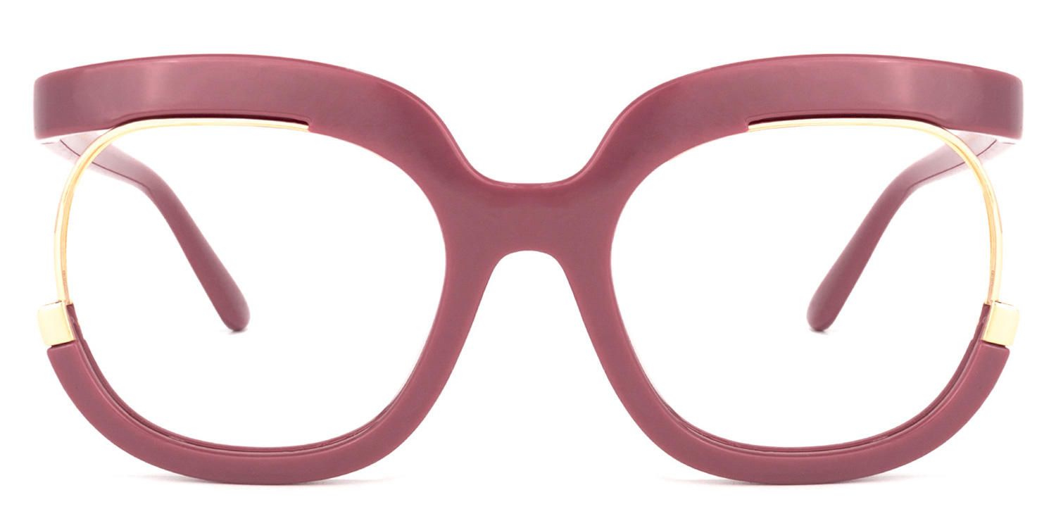 Fredia - Square Pink Eyeglasses product detail 2