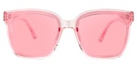 Lancaster - Square Pink Sunglasses - 1