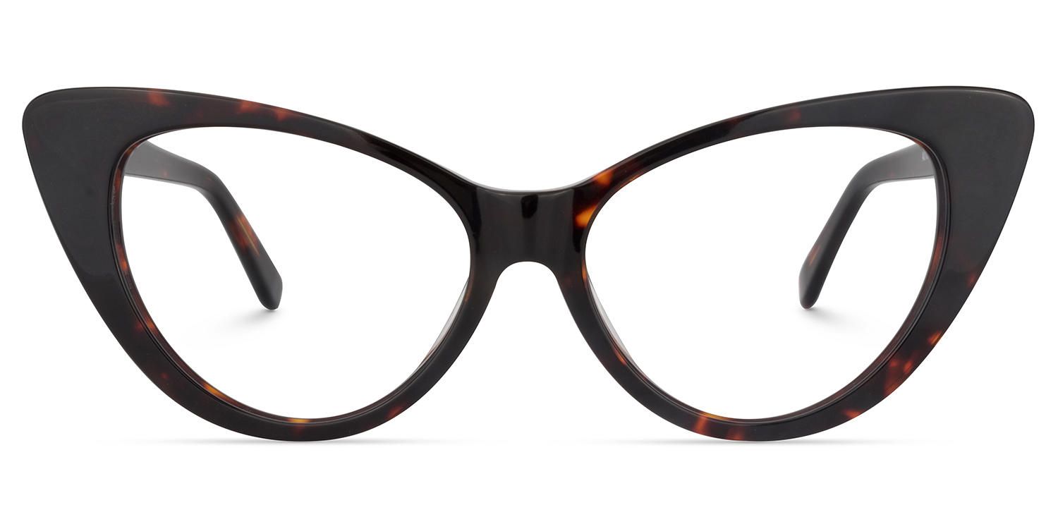 Unique Cat Eye Tortoise Eyeglasses│Vooglam Optical Glasses Product Details 1