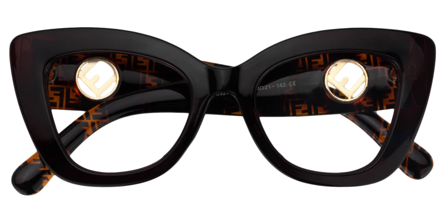 Cat Eye Wine/Red Eyeglasses